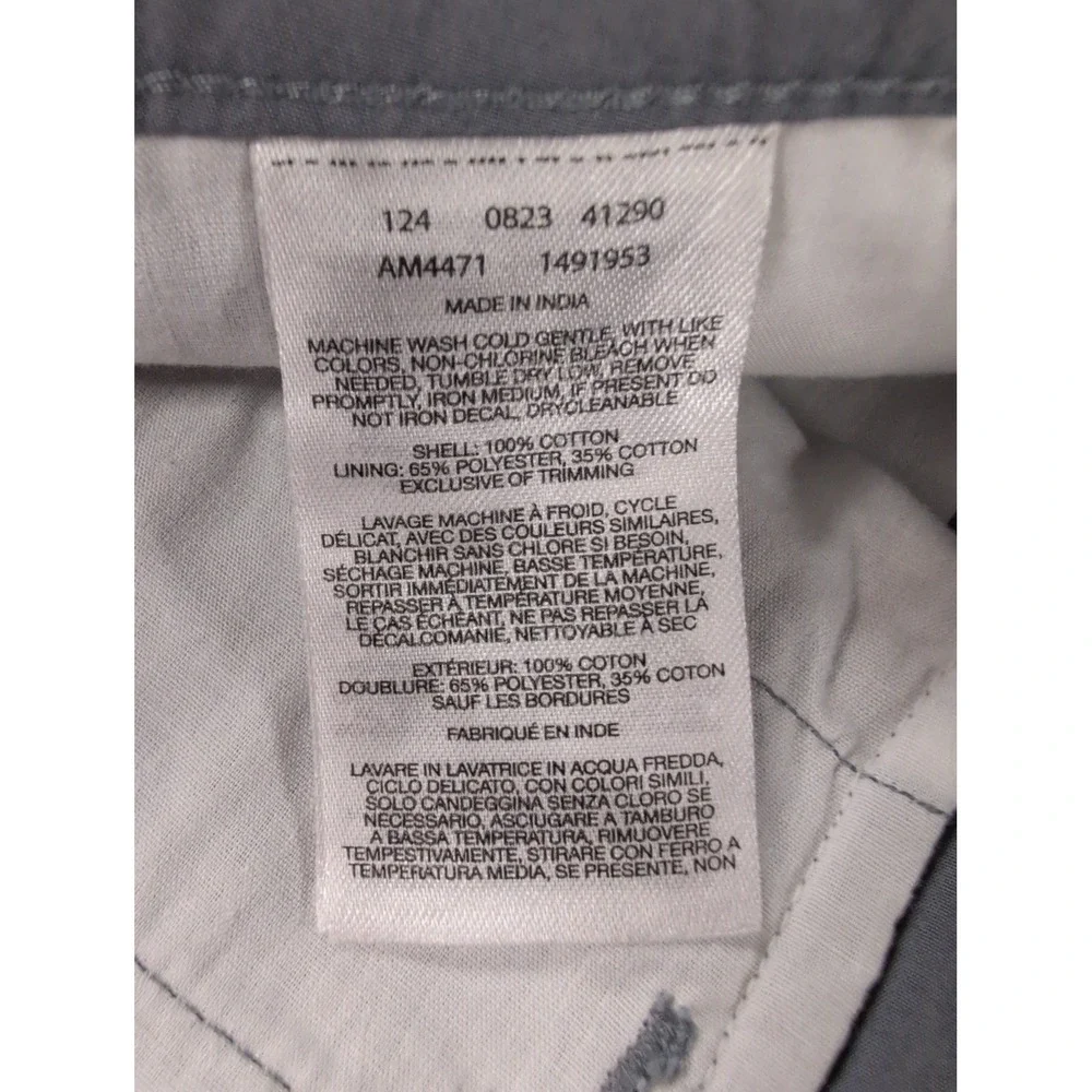 Columbia‎ Washed Out Mens Grey Modern Classic Fit Chino Bermuda Shorts 38 AM4471